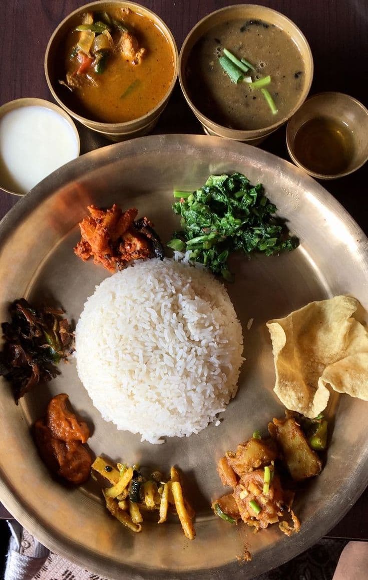 Thakali thali